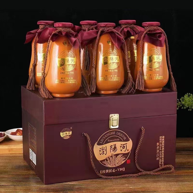 53°浏阳河皮箱传世匠心500ml