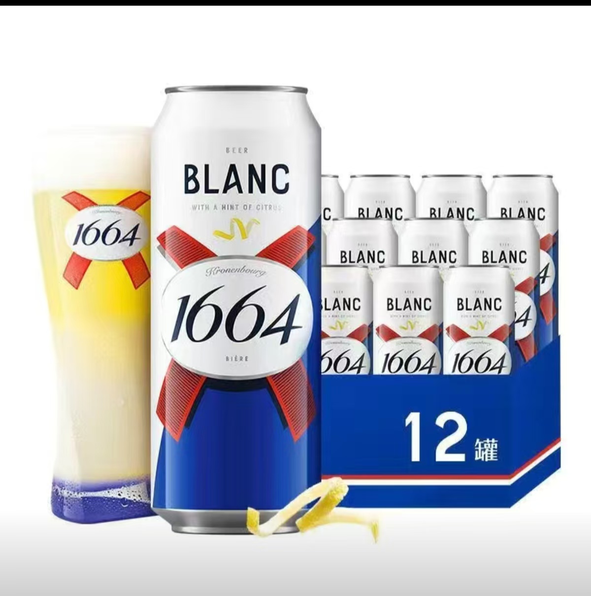 1664易拉罐500ml*12罐