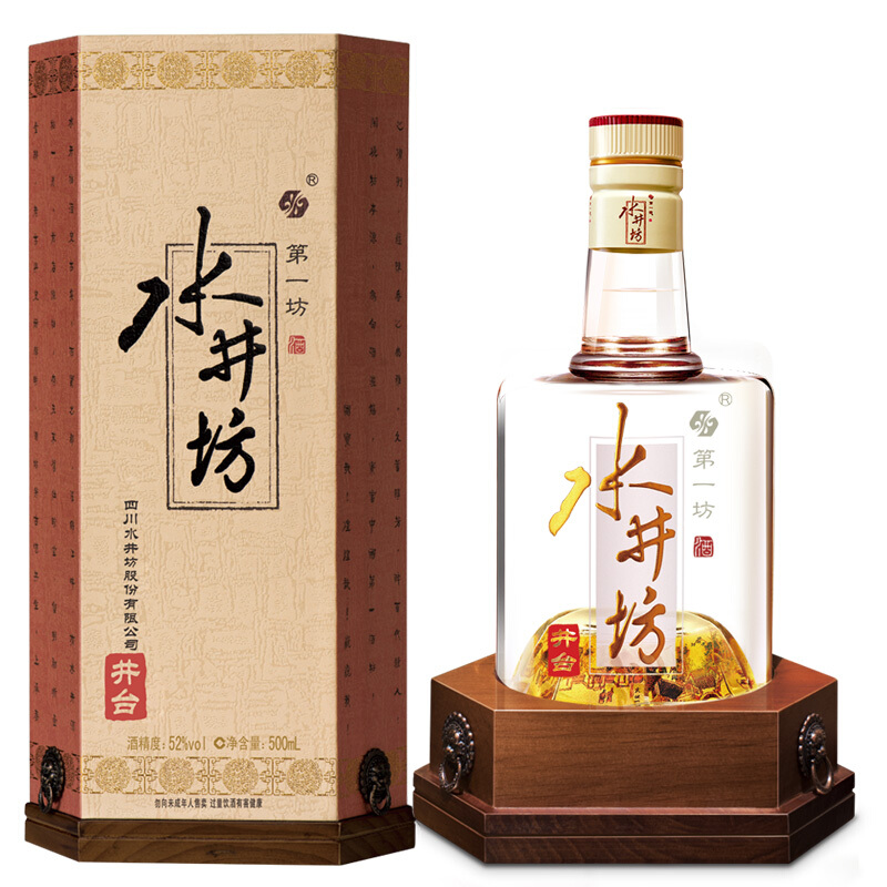 k*a様 水井坊　500ml 52% 楽天市場】水井坊 井台 500ml 52度 中国酒 白酒 Shui Jing Fang